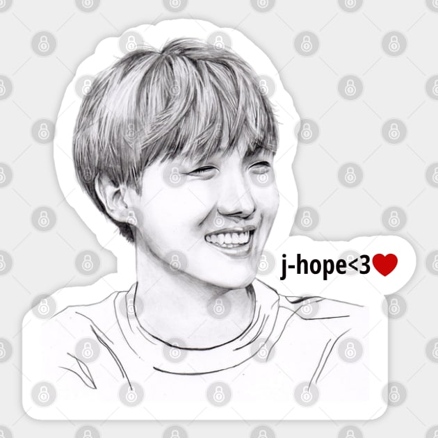 j-hope<3 / BTS Sticker by Fanu2612